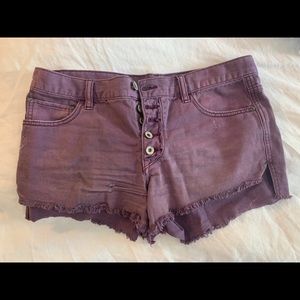 Free People Denim Shorts